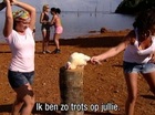 Meisjes ruzie.